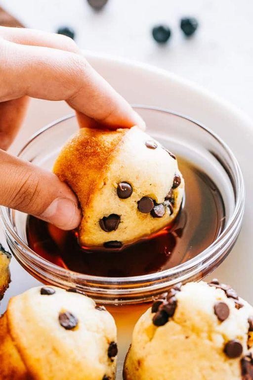 Fluffy Keto Pancake Bites