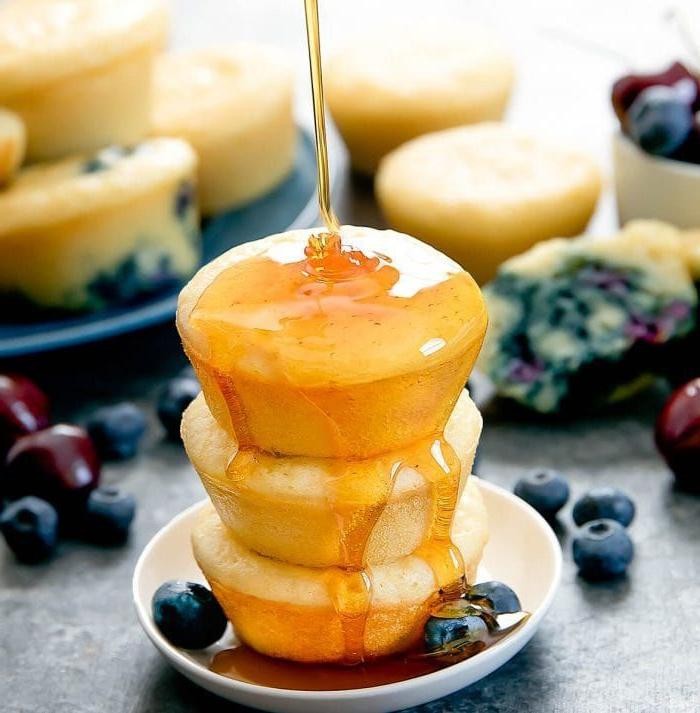 Fluffy Pancake Muffins