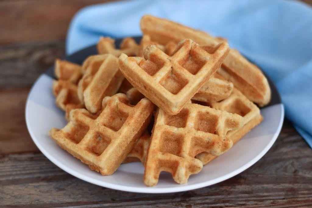 Fluffy Yuca Flour Waffles