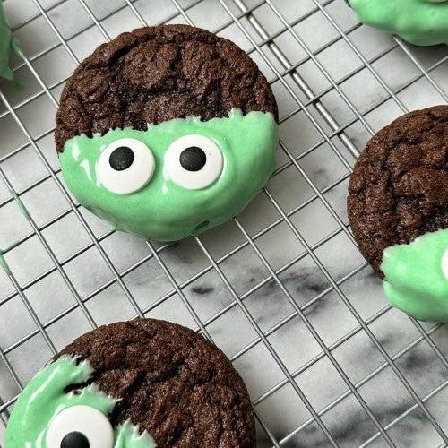 Frankenstein Monster Mash Cookies