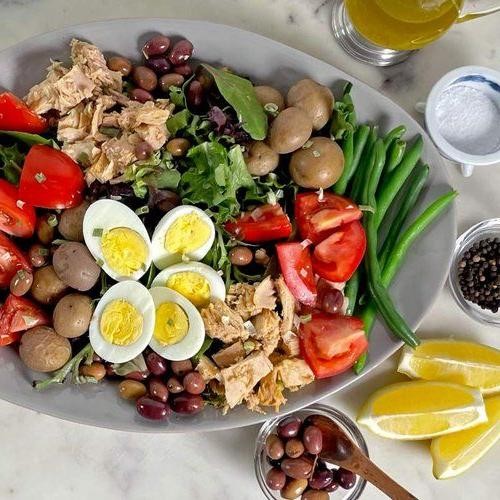 French Nicoise Olive Salad