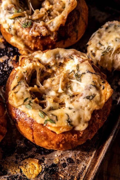 French Onion Soup Bread Bowl