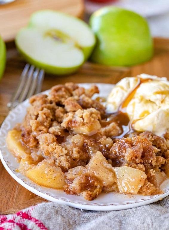 Fresh Apple Crumble