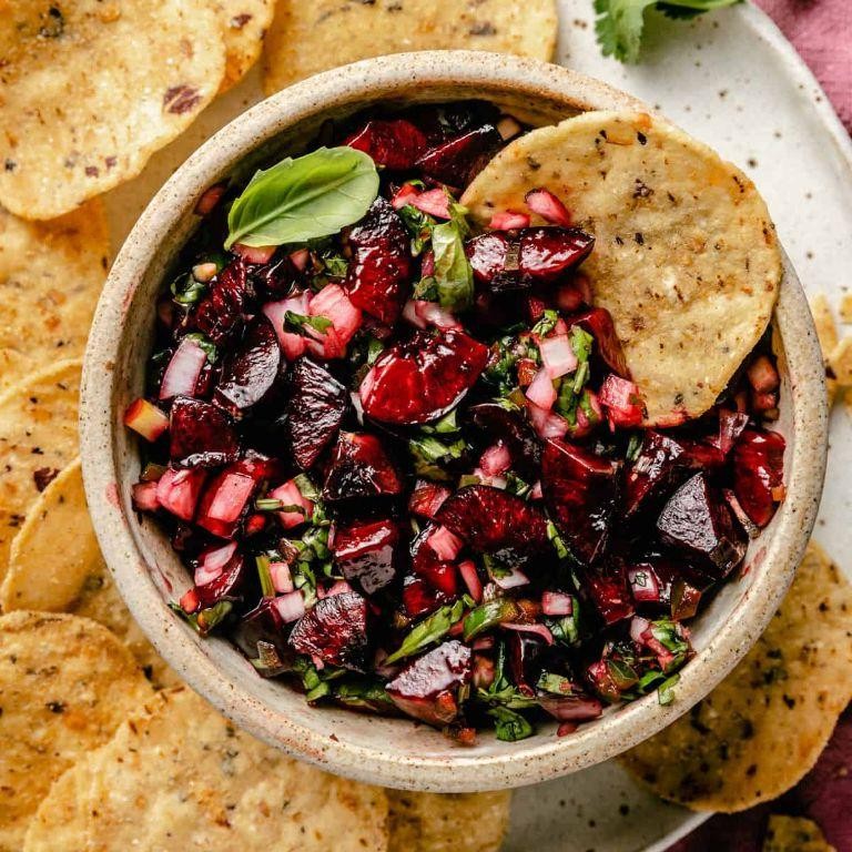 Fresh Cherry Salsa