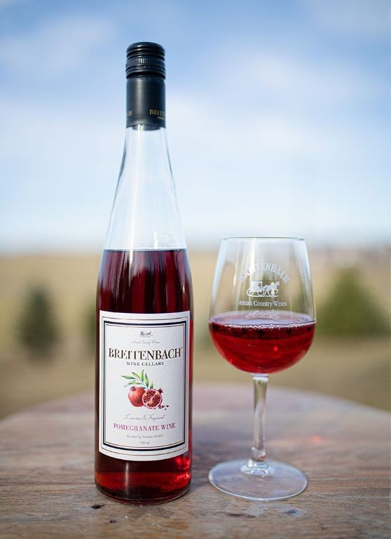 Fresh Pomegranate Wine