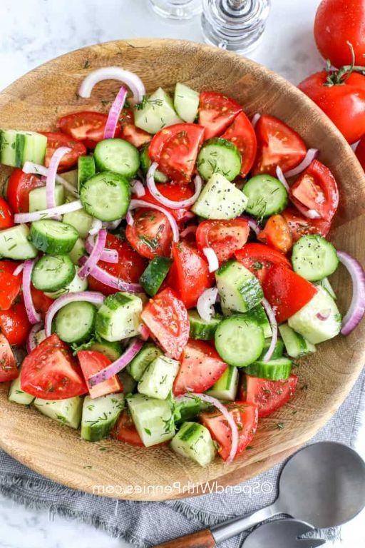 Fresh Tomato and Cucumber Salad