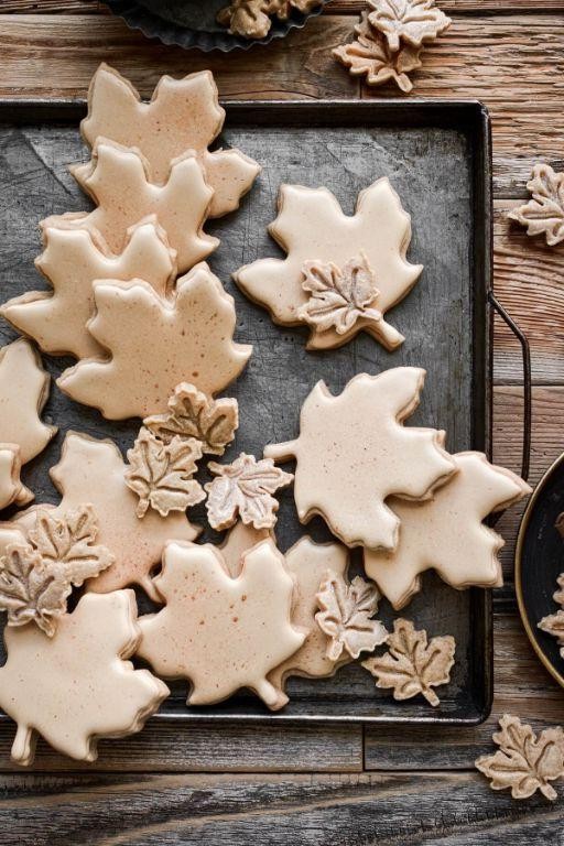 Frosted Maple Sugar Cookies