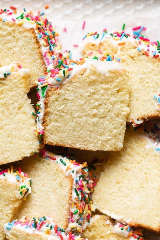 Frosted Sugar Cookie Cake Delight