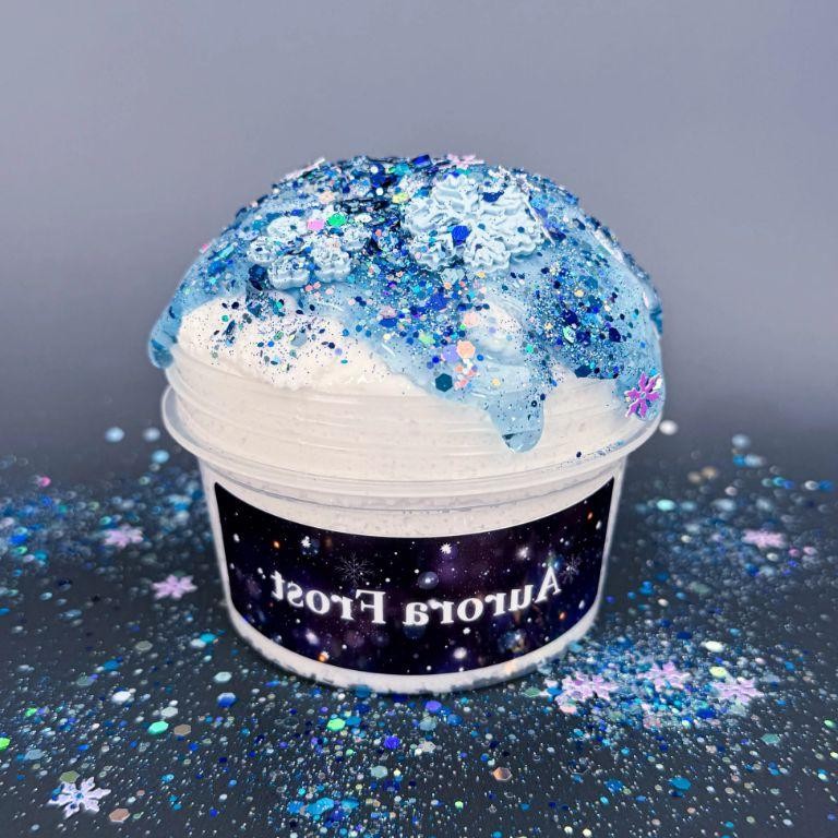 Frozen Aurora Clear Slime