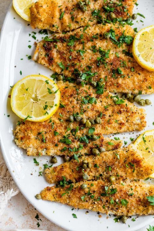 Frozen Flounder Piccata with Capers