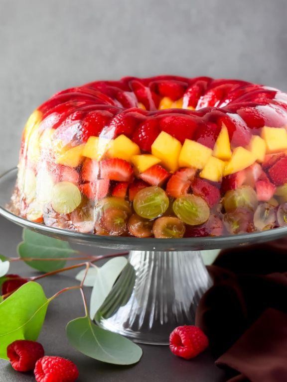 Fruit Cocktail Jello Cake