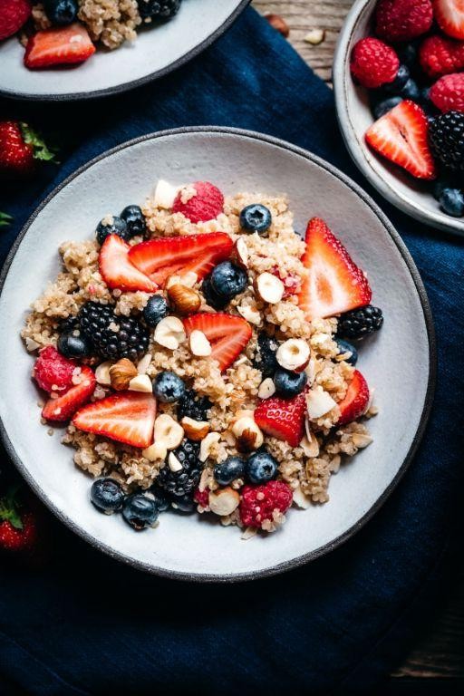 Fruit and Nut Breakfast Quinoa