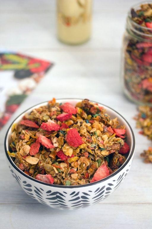 Fruity Pebbles Granola Clusters