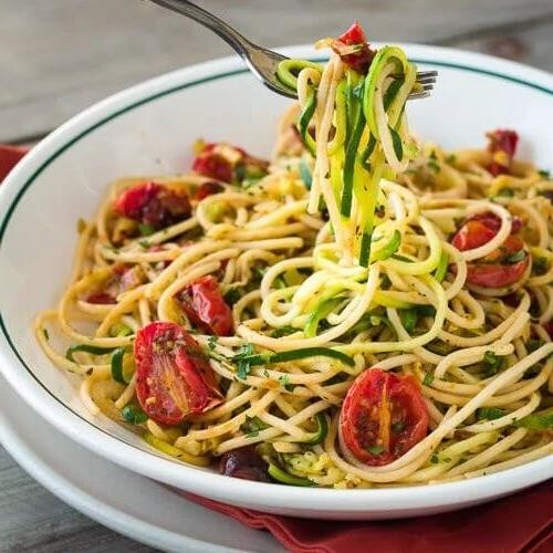 Fun Zucchini Noodle Spaghetti