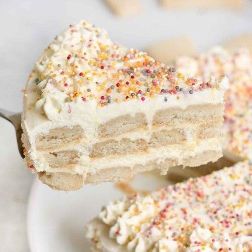 Funfetti Cookie Icebox Pie