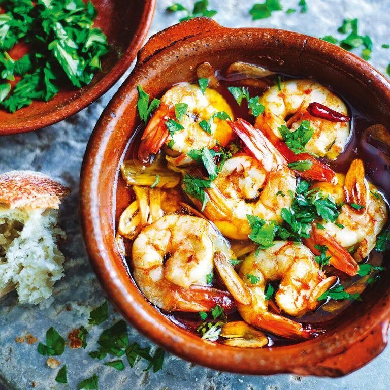 Gambas al Ajillo with Garlic and Chili