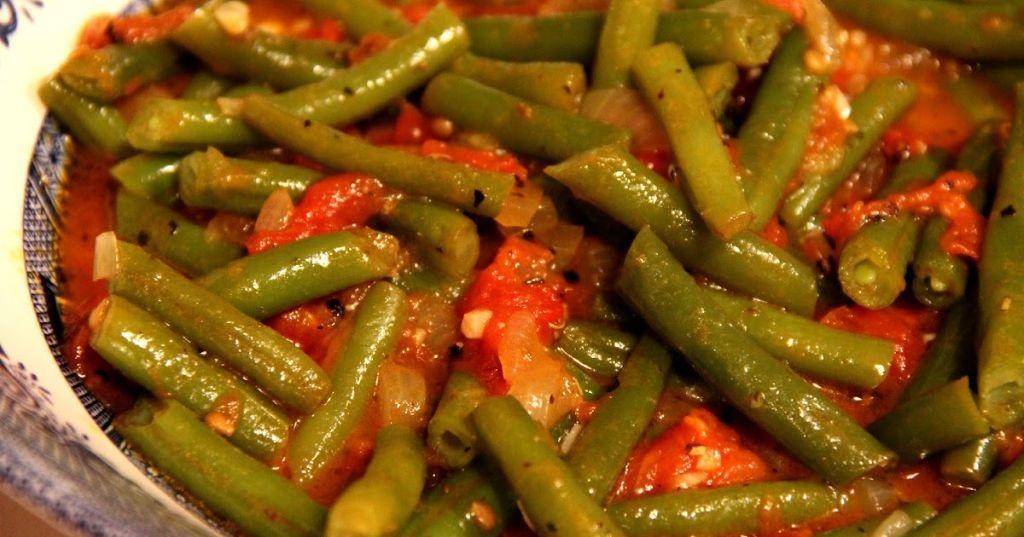 Garden Fresh Green Bean and Tomato Casserole