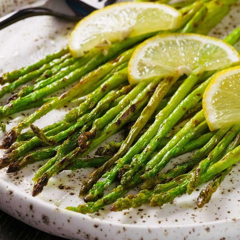 Garlic Butter Grilled Asparagus