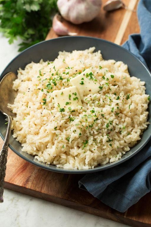 Garlic Butter Jasmine Rice