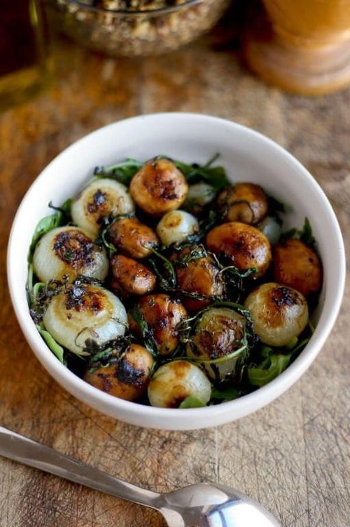 Garlic Butter Pearl Onions