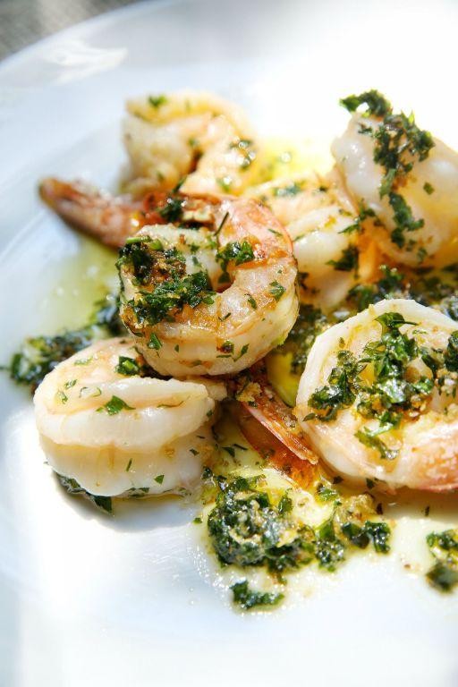 Garlic Butter Shrimp with Fresh Parsley