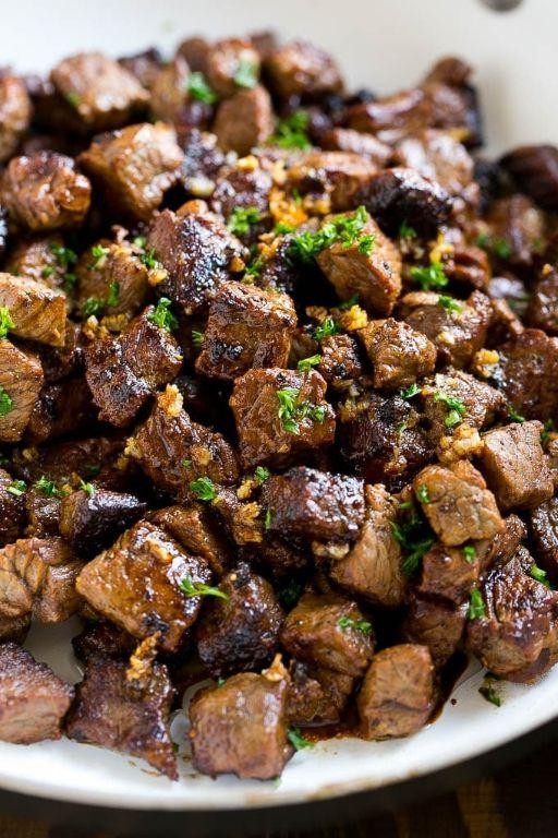 Garlic Butter Thin Cut Chuck Steak