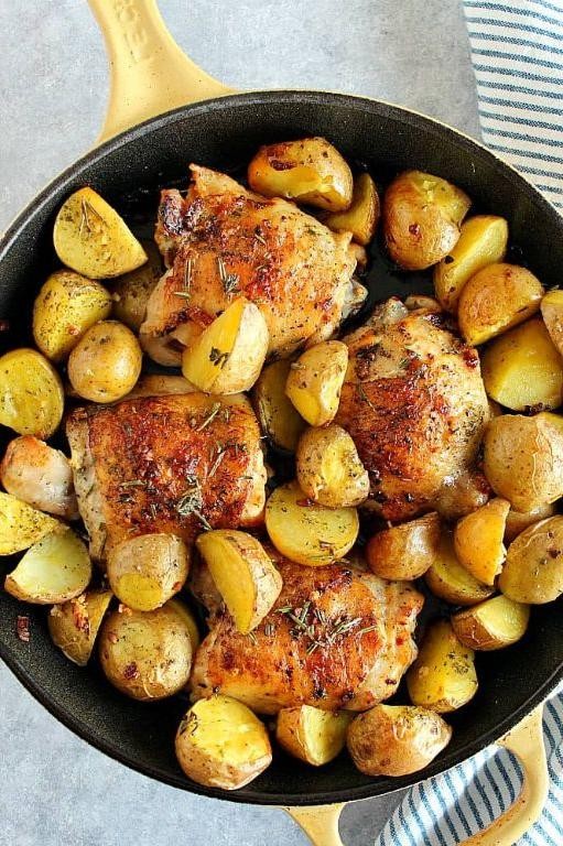 Garlic Herb Chicken and Potatoes