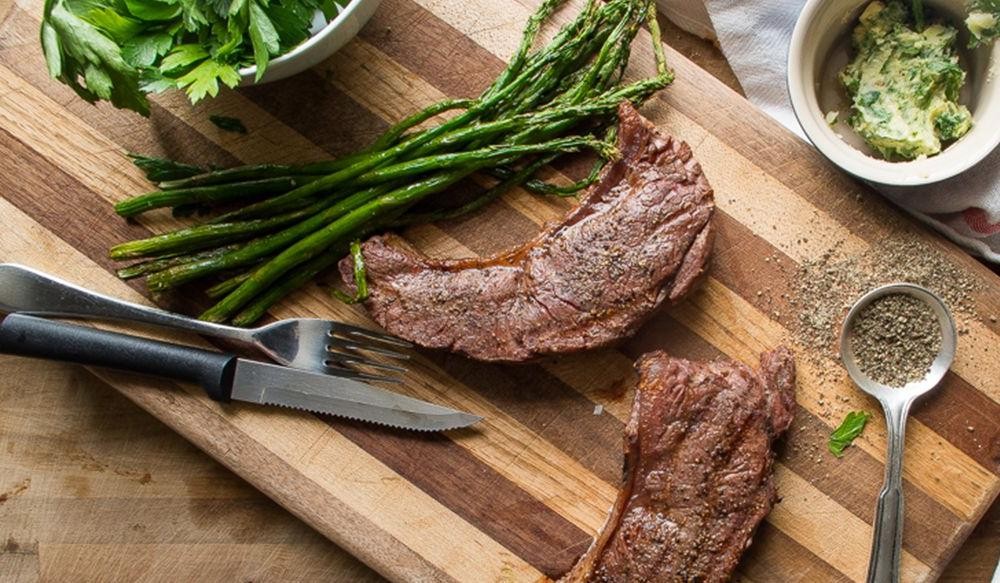 Garlic Herb Grilled Steak