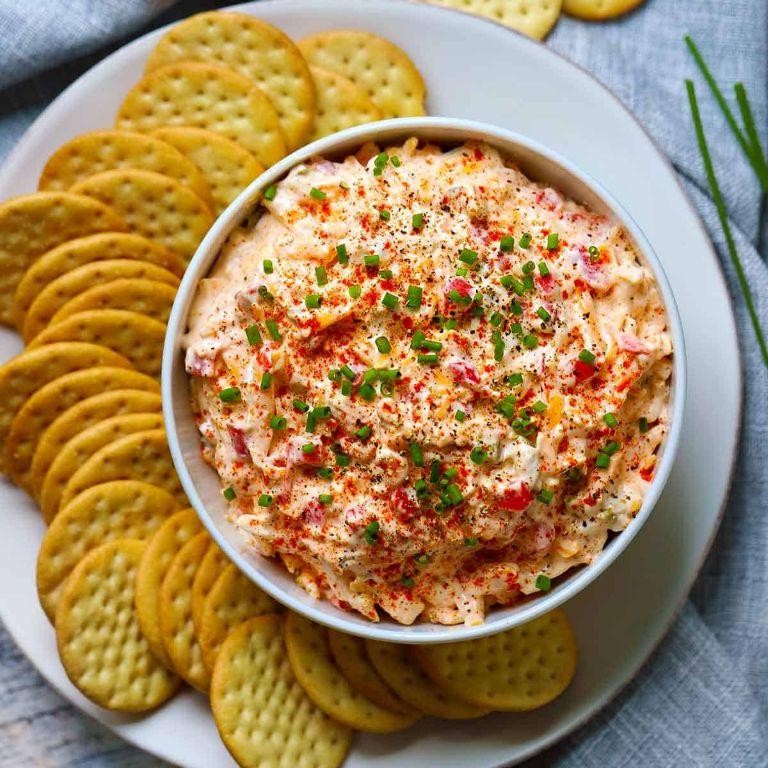 Garlic Herb Pimento Cheese Spread