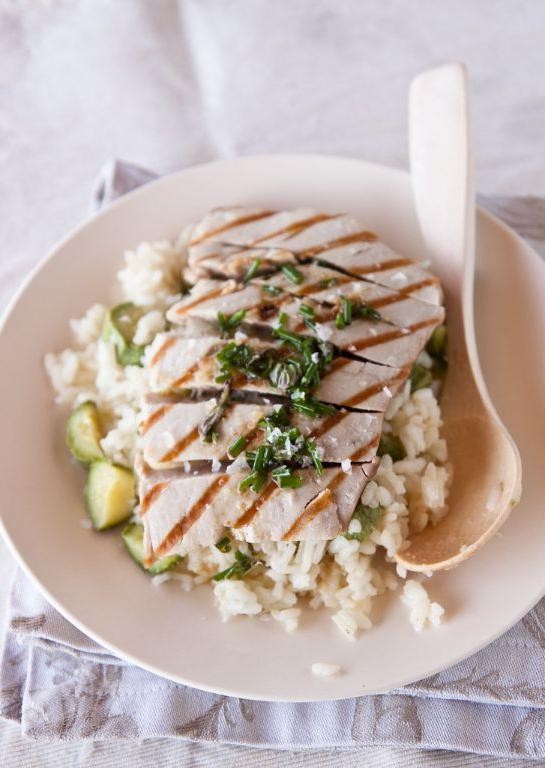 Garlic Herb Tuna and Wild Rice Pilaf