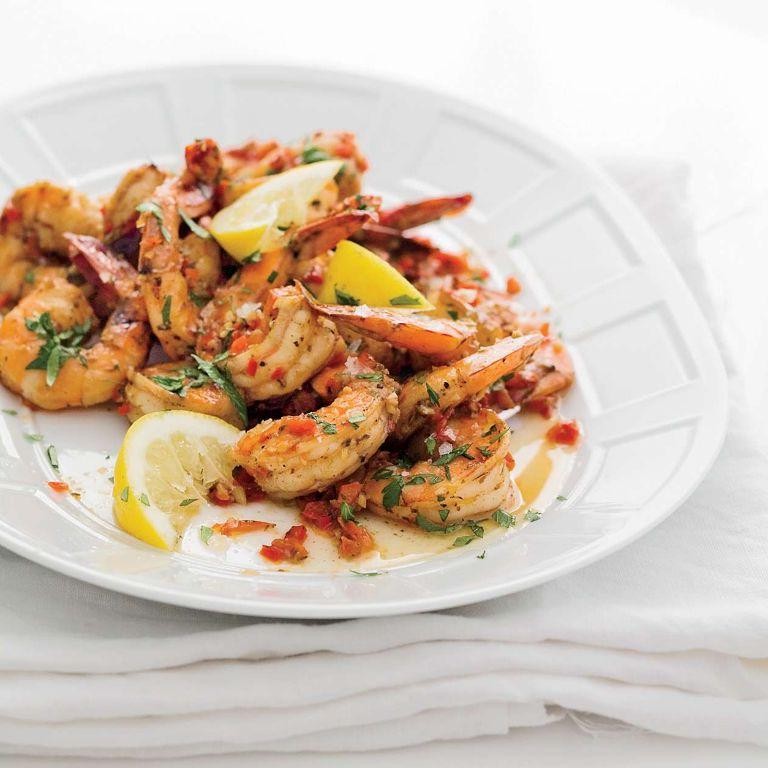 Garlic Lemon Shrimp Creole