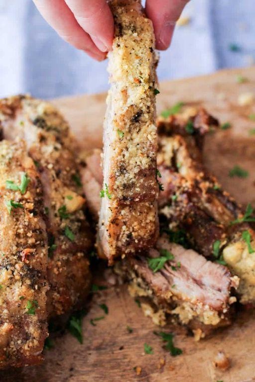 Garlic Parmesan Baked Country Style Ribs