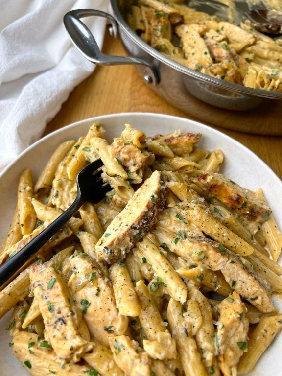 Garlic Parmesan Chicken Penne