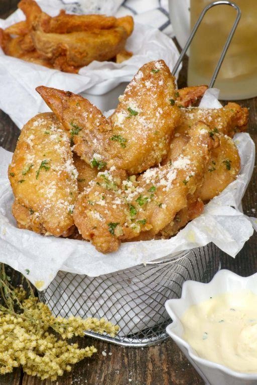Garlic Parmesan Chicken Wings