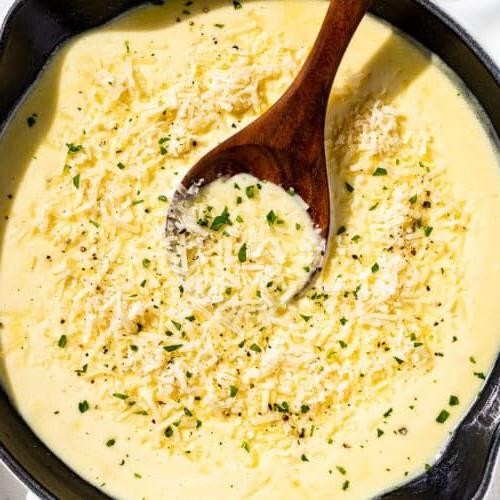 Garlic Parmesan Cream Sauce