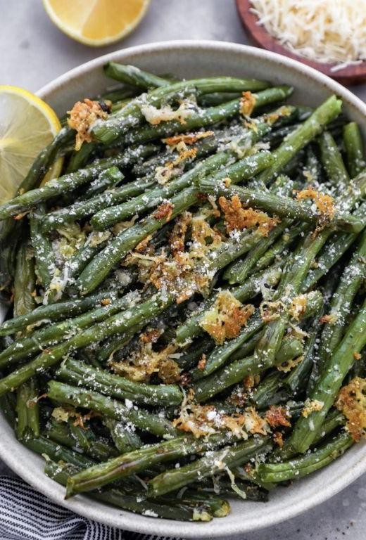 Garlic Parmesan Green Bean Alchemy