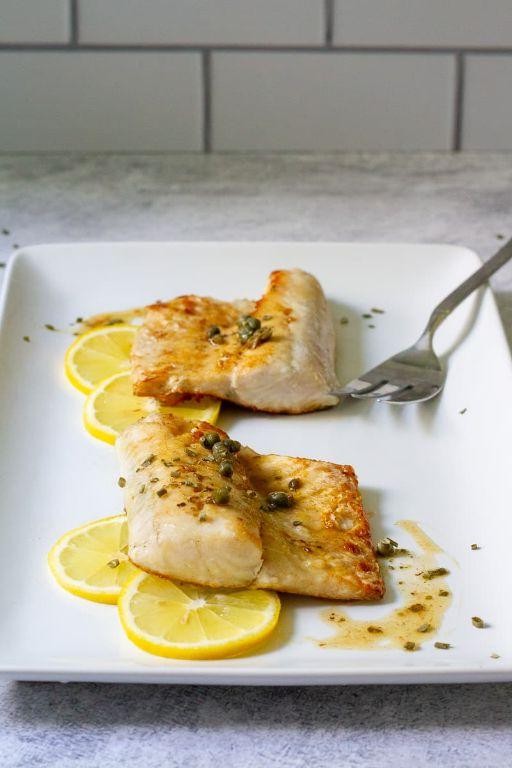 Garlic Parmesan Pan Seared Walleye
