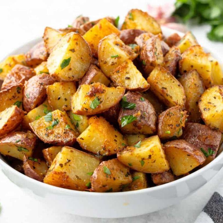 Garlic Parmesan Red Bliss Potatoes
