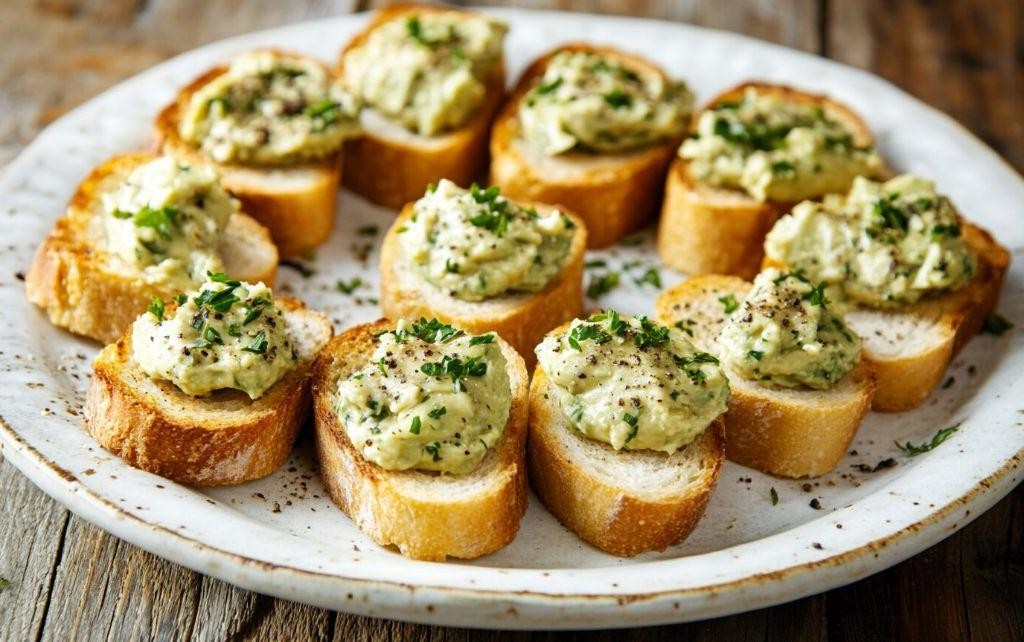 Garlic and Herb Avocado Toast