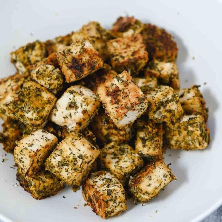 Garlic and Herb Baked Tofu