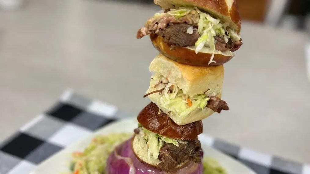 Garlic and Herb Chuck Roast Sliders