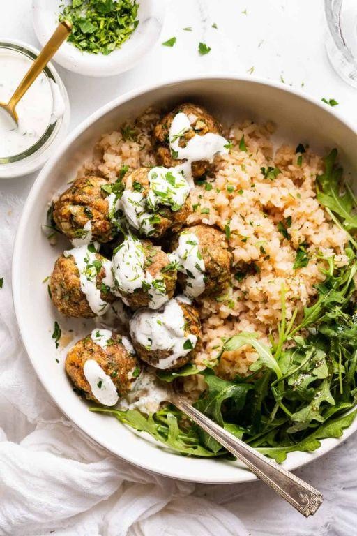 Garlic and Herb Turkey Meatballs