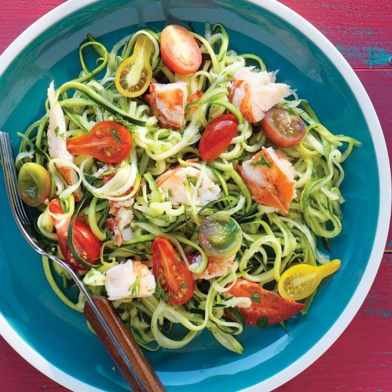 Garlic and Herb Zucchini Noodles