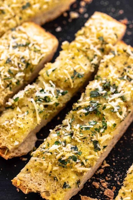 Garlic and Olive Oil Low Salt Ciabatta