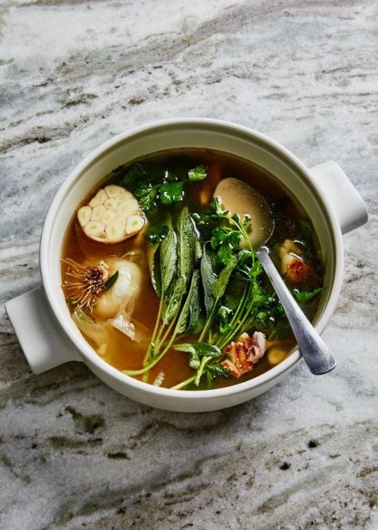 Garlic and Onion Healing Soup