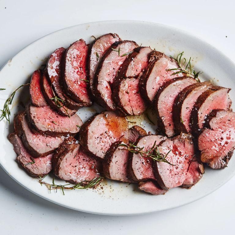 Garlic and Rosemary Infused Beef Tenderloin