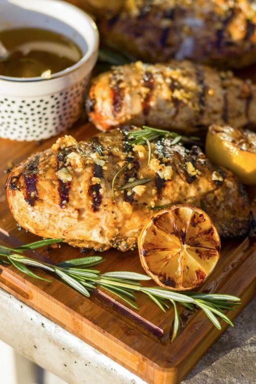 Garlic and Rosemary Infused Grilled Chicken