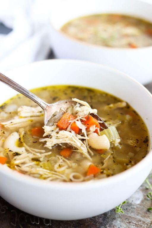 Gentle Chicken Broth Soup