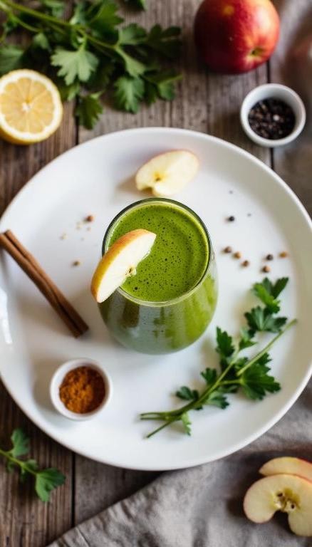 Ginger Amaranth Leaf Smoothie