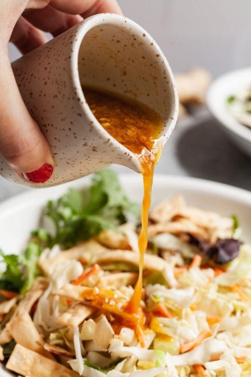 Ginger Garlic Vinaigrette for Chinese Salad